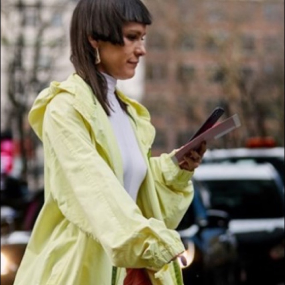 Light Yellow Utility Jacket